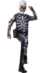 Страшные костюмы - Детский костюм Скелета Фортнайт