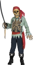 Мультфильмы и сказки - Детский костюм Скелета пирата