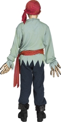 Пиратские костюмы - Детский костюм Скелета пирата