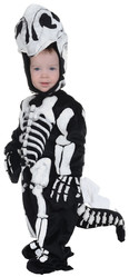 Зомби - Детский костюм Скелета Стегозавра