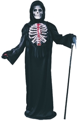 Страшные - Детский костюм Смерти с кровью