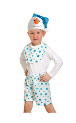 Праздничные костюмы - Детский костюм Снеговика Лайт