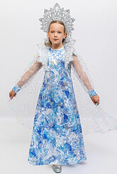 Праздничные костюмы - Детский костюм Снегурочки 