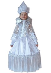 Мультфильмы - Детский костюм Снежной Королевы