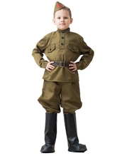 Праздничные костюмы - Детский костюм Солдата в галифе