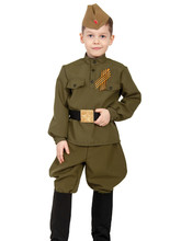 Военные и летчики - Детский костюм солдата в сапогах
