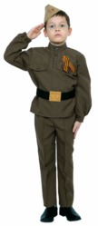 Военные - Детский костюм солдатика в брюках