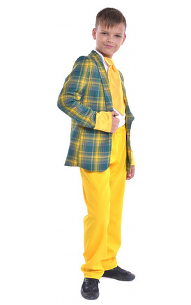 Детский костюм стиляги в желтых штанах
