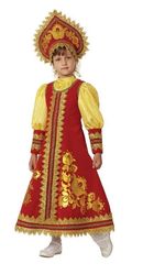 Русские народные - Детский костюм Сударушки