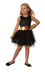 Костюмы для девочек - Детский костюм супергероини Черной Вдовы
