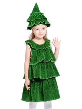 Новогодние костюмы - Детский костюм Светящейся Елочки
