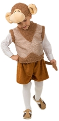 Животные - Детский костюм ушастой Обезьянки