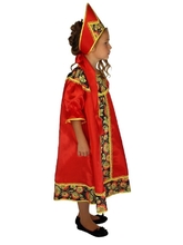 Русские народные танцы - Детский костюм в стиле Хохлома