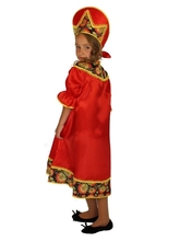 Русские народные - Детский костюм в стиле Хохлома