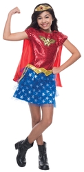 Супергерои и комиксы - Детский костюм Вандервуман