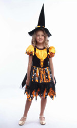 Костюмы для девочек - Детский костюм Ведьмочка