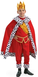 Цари и короли - Детский костюм величественного Короля