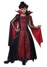 Страшные - Детский костюм викторианской вампирши