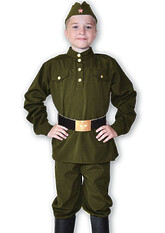 Профессии - Детский костюм военного мальчика