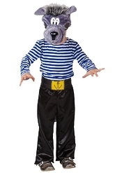 Пиратские костюмы - Детский костюм Волка мореплавателя