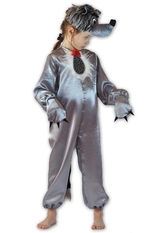 Животные - Детский костюм Волка Жорика