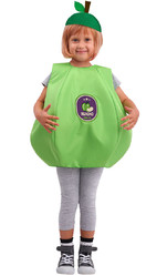 Овощи и фрукты - Детский костюм Яблочка