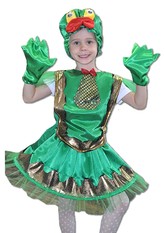 Мультфильмы и сказки - Детский костюм яркой лягушки