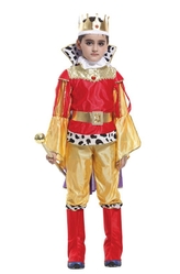 Цари и царицы - Детский костюм Юного Красно-золотого короля