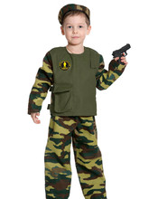 Профессии - Детский костюм Юного Спецназовца с пистолетом
