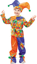 Клоуны - Детский костюм забавного Петрушки