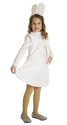 Костюмы для девочек - Детский костюм Зайки в белом