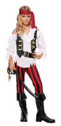 Пиратские костюмы - Детский костюм Залихватского пирата