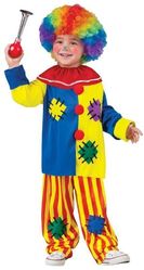 Клоуны - Детский костюм заводного клоуна