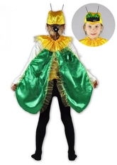 Животные и зверушки - Детский костюм зеленого жука