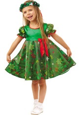 Праздничные костюмы - Детский костюм зеленой Елочки