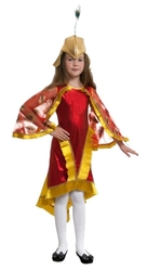 Сказочные герои - Детский костюм Жар-птицы с пером