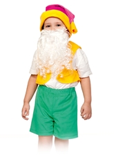 Сказочные герои - Детский костюм Желто-зеленого Гномика