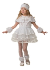 Костюмы для девочек - Детский костюм Зимней Снежинки