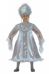Новогодние костюмы - Детский костюм Зимушки Зимы