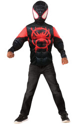 Человек паук - Детский набор черно-красного Спайдермена