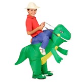 Праздничные костюмы - Детский надувной костюм На динозавре