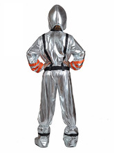 Костюмы для девочек - Детский серебристый костюм космонавта