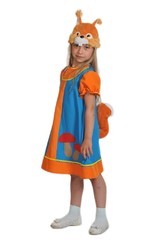 Детские костюмы - Детский сказочный костюм Белочки