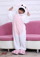 Детские костюмы - детское бело-розовый зайка