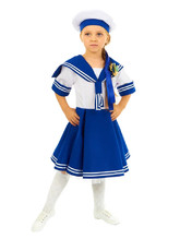 Пиратские костюмы - Детское  платье Морячки