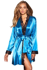 Праздничные костюмы - Длинный голубой халат