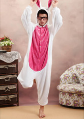 Женские костюмы - для взрослых зайка бело-малиновая