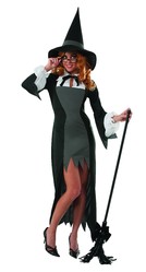 Костюмы на Хэллоуин - Элегантный костюм ведьмочки
