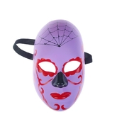 Карнавальные маски - Фиолетовая маска на день мертвых