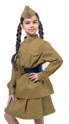 Детские костюмы - Форма пехотинца для девочки